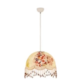 Apliqa Alanzo Tekli Renkli Başlıklı Sarkıt Avize thumbnail 1