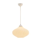 Apliqa Leonor Beyaz Tekli Modern Sarkıt Oturma Odası, Salon Sarkıt Avize thumbnail 1