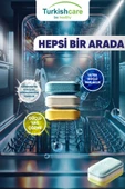 Turkishcare Hepsi Bir Arada Ekonomik 40 Yıkama Bulaşık Deterjanı Premium Tablet thumbnail 3
