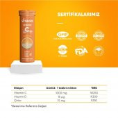 3lü Paket-Vitago C Vitamini Efervesan Tablet - 4