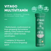 3lü Paket Vitago Multivitamin - 3