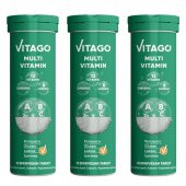 3lü Paket Vitago Multivitamin - 5