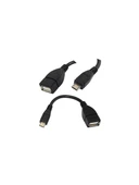 Micro Usb - Otg Kablo - 15Cm - 1