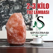 ŞİFACIBAŞI Himalaya Tuz Lambası 2 3 Kilo Kablo+Ampul Seti - 1