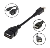 Mini Usb - Otg Kablo - 15Cm - 1