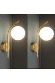 Ömür Avize Vertigo 2li gold aplik - 1