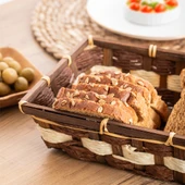 Porsima B5369-2 Hasır  Kahvaltılık Ekmek Meyve Sepeti Çok Amaçlı Banyo, Mutfak, Oda Organizeri thumbnail 4