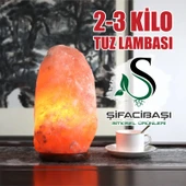 ŞİFACIBAŞI Himalaya Tuz Lambası 2 3 Kilo Kablo+Ampul Seti - 2