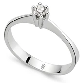 0.20 Ct Tektaş Pırlanta Yüzük RM-0730 - 1