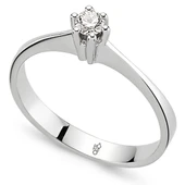 0.30 Ct Tektaş Pırlanta Yüzük RM0730 - 1