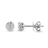 Harem Altın 0.27 Ct Coronet Pırlanta Küpe CORK10 - 1