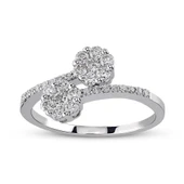 Harem Altın 0.37 Ct Coronet Pırlanta Yüzük CORY1 - 1