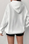 Unisex Oversize Fine Baskılı Sweatshirt thumbnail 4