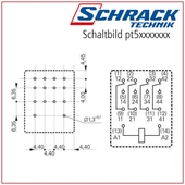 PT570730 230VAC 4 C/O 6A 14pin Endüstriyel Röle - 2