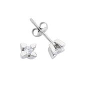 Badem Montür Gümüş Küpe GMS558 - 1