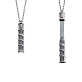 Nested Love İsimli Erkek Gümüş Kolye GMS869 - 1