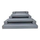 Pet Comfort Gloria Sofa Orthopedik Su Geçirmez Köpek Yatağı, Gri 70x53x8cm - 4