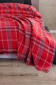 Upstyle Battaniye Pamuklu Tek Kişilik Warm Soft Kırmızı - 2