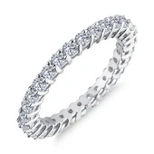 0.44 Karat E Renk Tamtur Pırlanta Yüzük PT4 - 1