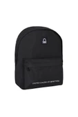 United Colors of Benetton Basic Tek Bölmeli Sırt Çantası Siyah /  70685 thumbnail 1