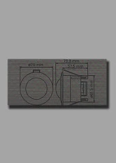 Cata CT- 9242 Sıva Altı Hareket Sensörü thumbnail 8