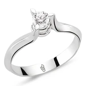 0.50 Ct Tektaş Pırlanta Yüzük  RM30076 - 1