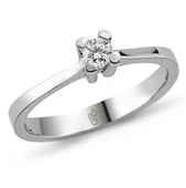 Harem Altın Romeo Pırlanta 0.18 Ct Tektaş Yüzük RMY314 - 1