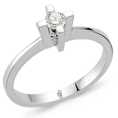 Romeo Pırlanta 0.18 Ct Tektaş Yüzük RM-10024 - 1