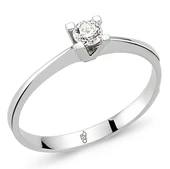 Romeo Pırlanta 0.20 Ct Tektaş Yüzük RM20027 - 1