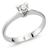 Romeo Pırlanta 0.22 Ct Tektaş Yüzük RM20062 - 1