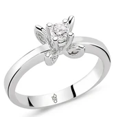 Romeo Pırlanta 0.20 Ct Tektaş Yüzük RM10042 - 1