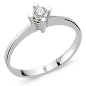 Harem Altın Romeo Pırlanta 0.18 Ct Tektaş Yüzük RM-10019 - 1