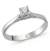 Romeo Pırlanta 0.19 Ct Tektaş Yüzük RMY303 - 1