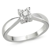 Romeo Pırlanta 0.20 Ct Tektaş Yüzük RM8004 - 1