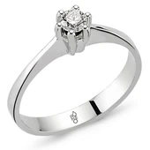 Romeo Pırlanta 0.15 Ct Tektaş Yüzük RM-10018 - 1