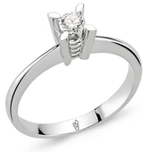 Romeo Pırlanta 0.18 Ct Tektaş Yüzük RM-10009 - 1