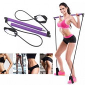 Leyaton Pilates Studio Jimnastik Lastiği Egzersiz Çubuğu Yoga Plates Spor Kondisyon Direnç Aerobik - 1