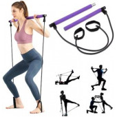 Leyaton Pilates Studio Jimnastik Lastiği Egzersiz Çubuğu Yoga Plates Spor Kondisyon Direnç Aerobik - 2