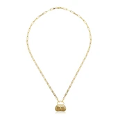 Çizgili Çanta Uçlu Kolye ZKU032 - 1