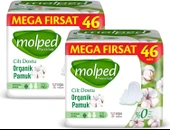 Molped Pure & Soft Normal 46'lı 2 Adet Hijyenik Ped - 1