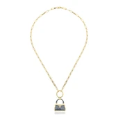 Mavi Çanta Uçlu Kolye ZKU033 - 1