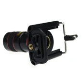 8X18 Zoom Teleskop Telefon Kamera Lensi Mini El Dürbünü - 2