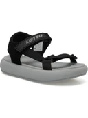 LOTTO SCIROCCO 3FX SİYAH COMFORT CASUAL ANATOMİK SPOR SANDALET - 1