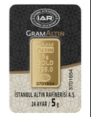 5 gr 24 Ayar İAR Gram Külçe Altın - 1