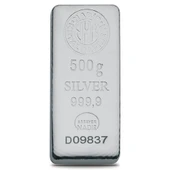 500 Gram Gümüş Külçe - 1