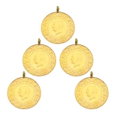 5 Yeni Tarihli Ziynet Yarım Altın - 1