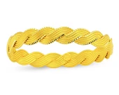 22 Ayar Saç Örgüsü 22 Gr Bilezik - BZK119 - 1