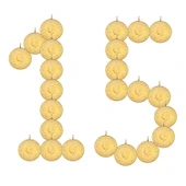 15 Eski Tarih Çeyrek Altın - 1