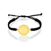 İpli Çeyrek Altın Bileklik - 1