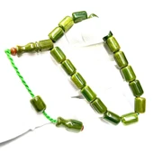 Bilek Boy Maskot Kesme Model 11-15mm Sistemli Sıkma Ateş Kehribar Tesbih - 1